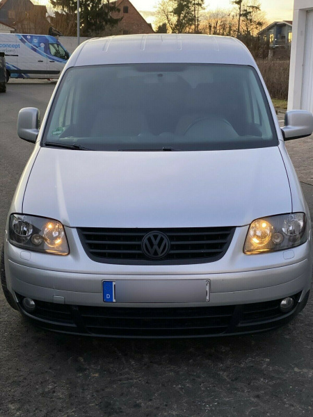 Upgrade Klarglas Scheinwerfer rechts für VW Touran 1T 03-06 schwarz