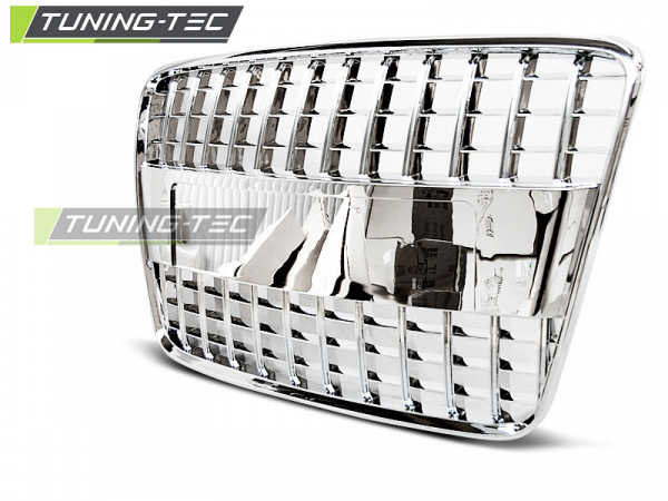 Upgrade Sportgrill / Kühlergrill für Audi Q7 4L 05-09 chrom
