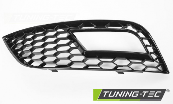 Upgrade Nebelscheinwerfer Gitter für Audi A4 B8 (8K) 11-15 Hochglanz schwarz
