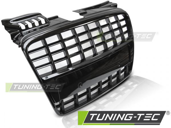 Upgrade Sportgrill / Kühlergrill für Audi A4 B7 (8E) 04-08 Hochglanz schwarz