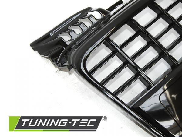 Upgrade Sportgrill / Kühlergrill für Audi A4 B7 (8E) 04-08 Hochglanz schwarz