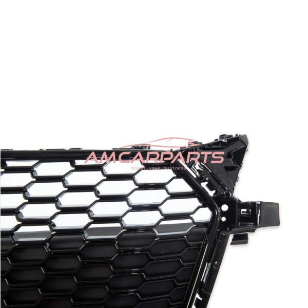 B-Ware - Upgrade Sportgrill / Kühlergrill für Audi TT 8S Coupe/Cabrio/Roadster 14-18 Hochglanz Schwarz in Wabendesign