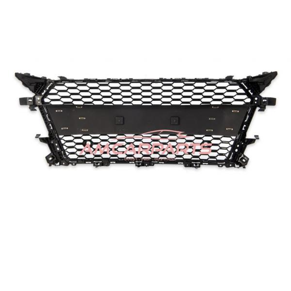 Upgrade Sportgrill / Kühlergrill für Audi TT 8S Coupe/Cabrio/Roadster 14-18 Hochglanz Schwarz / chrom in Wabendesign