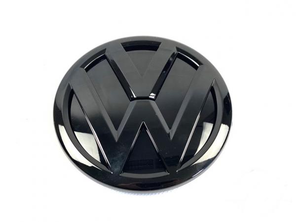 Upgrade Design Original VW Logo / Emblem Hinten für Volkswagen T5 10-15 / T6 15-19 und T6.1 ab 2019 Hochglanz schwarz