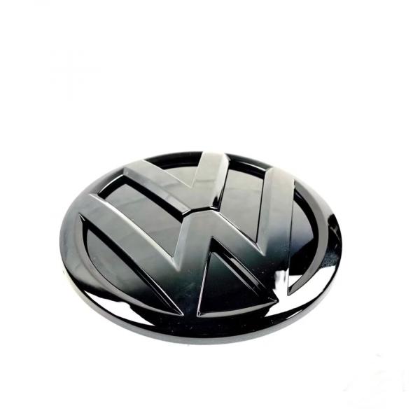 Upgrade Design Original VW Logo / Emblem Hinten für Volkswagen T5 10-15 / T6 15-19 und T6.1 ab 2019 Hochglanz schwarz