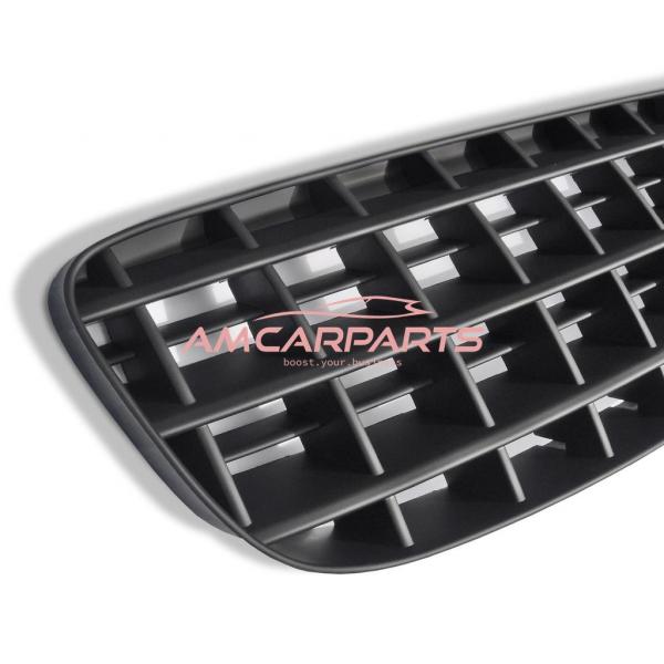 Upgrade Sportgrill / Kühlergrill für Audi TT 8N Coupe/Cabrio/Roadster 98-06 Matt Schwarz