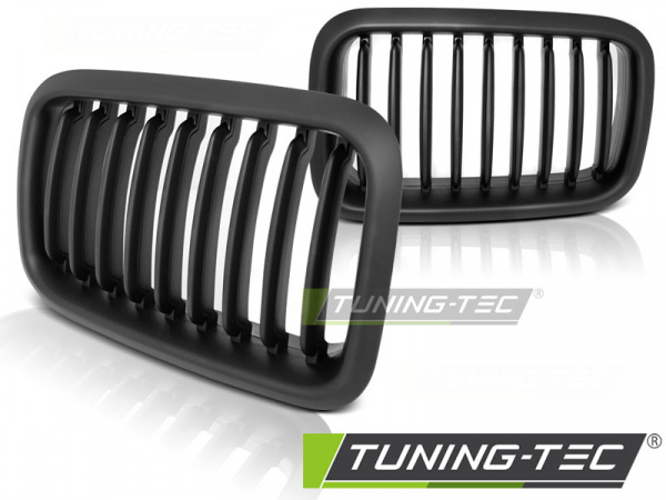 Upgrade Sportgrill Nieren für BMW 3er E36 90-96 matt schwarz
