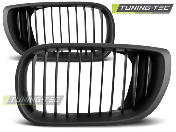 Upgrade Sportgrill Nieren für BMW 3er E46 Facelift Limousine/Touring 01-05 matt schwarz