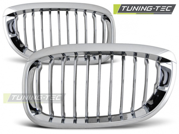 Upgrade Sportgrill Nieren für BMW 3er E46 Coupe/Cabrio 03-06 chrom