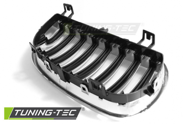 Upgrade Sportgrill Nieren für BMW 1er E87/E81 04-07 chrom