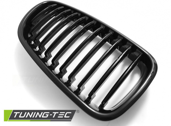 Upgrade Sportgrill Nieren für BMW 5er F10/F11 Limousine/Touring 10-16 Hochglanz schwarz
