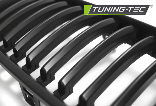 Upgrade Sportgrill Nieren für BMW 3er F30/F31 Limousine/Touring 11-18 matt schwarz