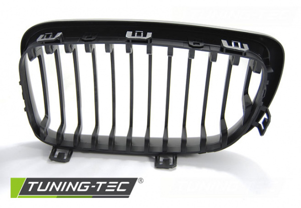 Upgrade Sportgrill / Kühlergrill Nieren für BMW 1er E87/E81/E82/E88 07-13 Hochglanz schwarz