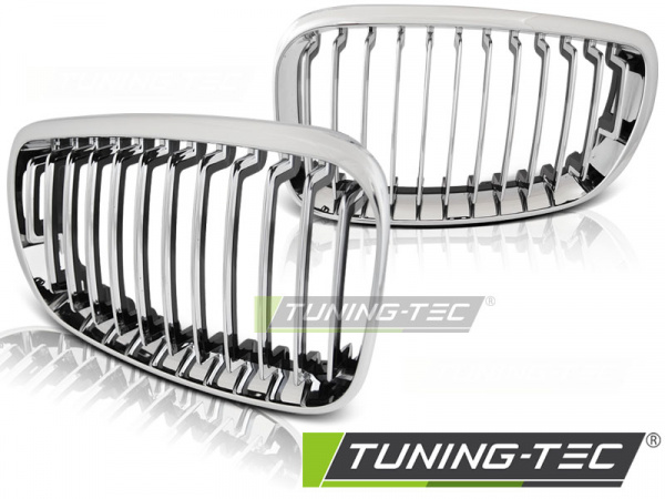Upgrade Sportgrill / Kühlergrill Nieren für BMW 1er E87/E81/E82/E88 07-13 chrom