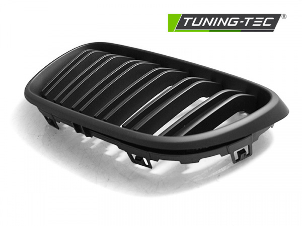 Upgrade Sportgrill Nieren für BMW 2er F22/F23 Coupe/Cabrio 13-18 matt schwarz in Doppelsteg Design