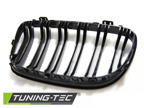 Upgrade Sportgrill Nieren für BMW 3er E90/91 Facelift 09-11 Hochglanz schwarz in Doppelsteg Design
