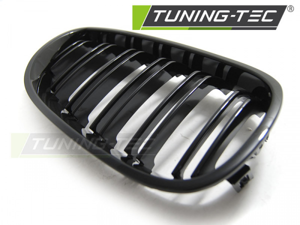 Upgrade Sportgrill Nieren für BMW 5er E60/E61 03-10 Hochglanz schwarz