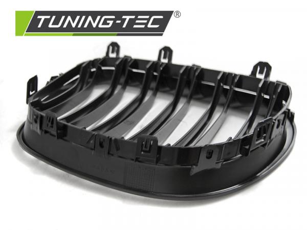 Upgrade Sportgrill Nieren für BMW 5er E60/E61 03-10 Hochglanz schwarz