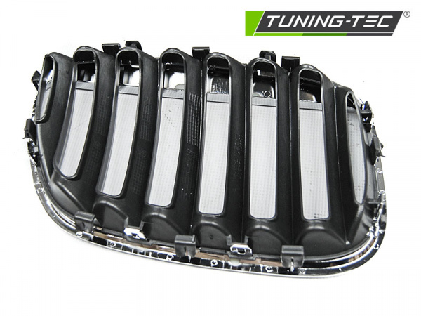 Upgrade Sportgrill Nieren für BMW X5 E53 Facelift 04-06 chrom/schwarz