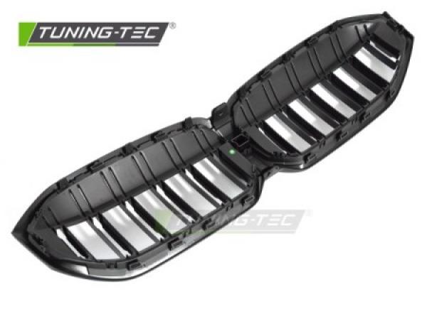 Upgrade Sportgrill Nieren für BMW 3er G20/G21 LCI 22+ matt schwarz in Doppelsteg