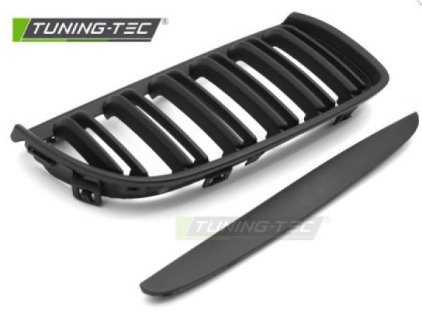 Upgrade Doppelsteg Sportgrill Nieren für BMW 3er E90/91 05-08 matt-schwarz