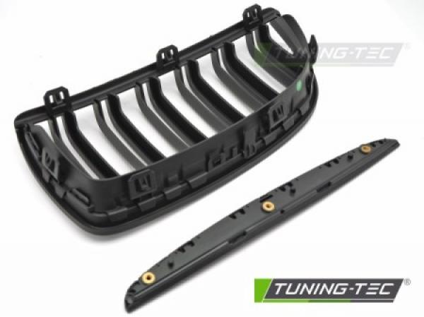 Upgrade Doppelsteg Sportgrill Nieren für BMW 3er E90/91 05-08 matt-schwarz