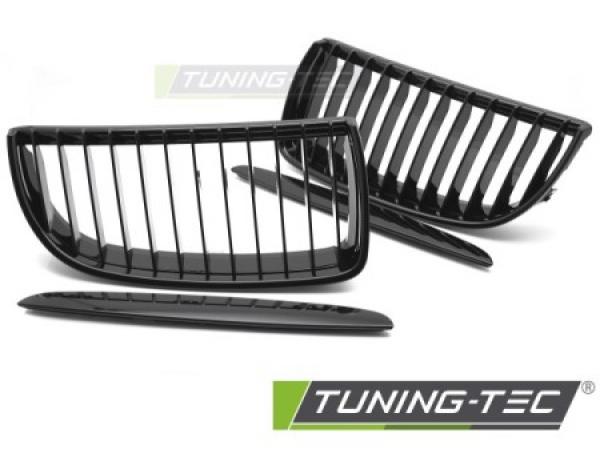 Upgrade Design Sportgrill Nieren für BMW 3er E90/91 05-08 Hochglanz schwarz