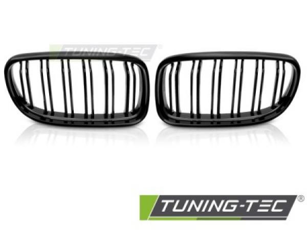 Upgrade Doppelsteg Sportgrill Nieren für BMW 3er E90/91 Facelift 09-11 Hochglanz schwarz