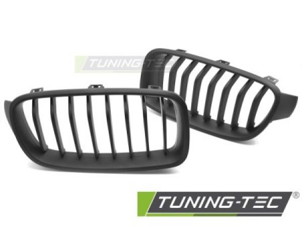 Upgrade Design Sportgrill Nieren für BMW 3er F30/F31 Limousine/Touring 11-18 matt schwarz