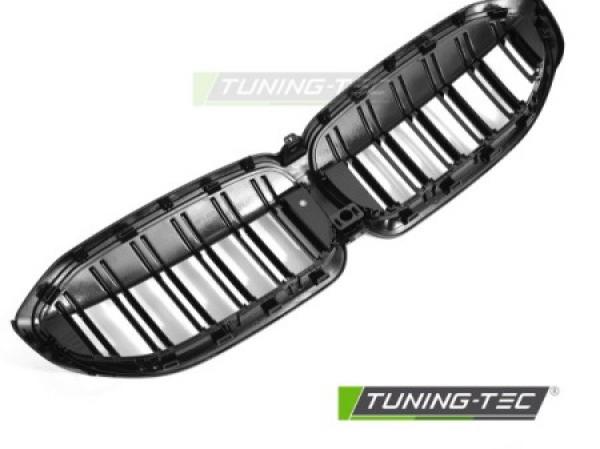 Upgrade Sportgrill Nieren für BMW 3er G20/G21 LCI 2019+ Hochglanz schwarz in Doppelsteg Design