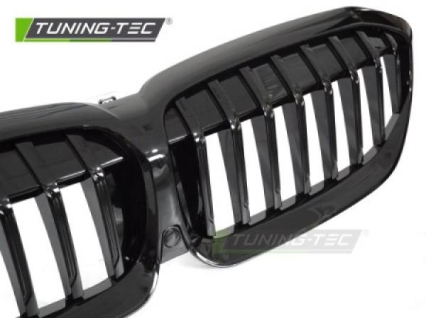 Upgrade Design Sportgrill Nieren für BMW 3er G20/G21 LCI 2019+ Hochglanz schwarz