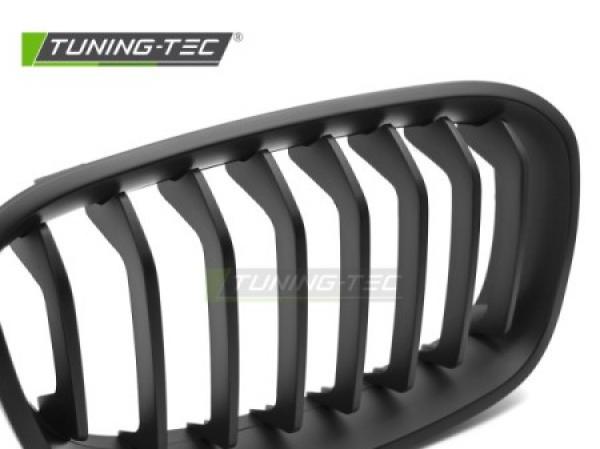 Upgrade Sportgrill / Kühlergrill Nieren für BMW 1er F20/F21 11-14 matt schwarz