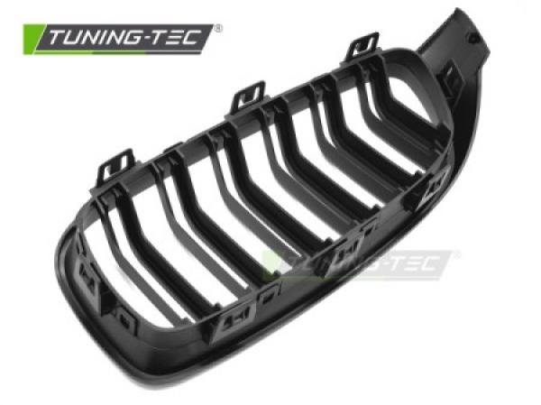 Upgrade Sportgrill Nieren für BMW 4er F32/F33/F36  13-19 matt schwarz in Doppelsteg Design