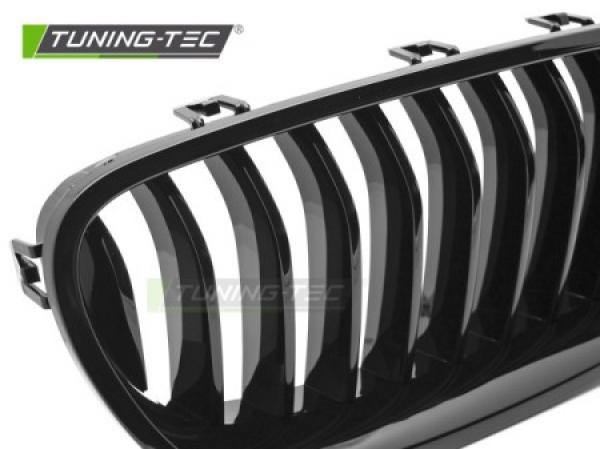 Upgrade Sportgrill Nieren für BMW 5er F10/F11 Limousine/Touring 10-16 Hochglanz schwarz