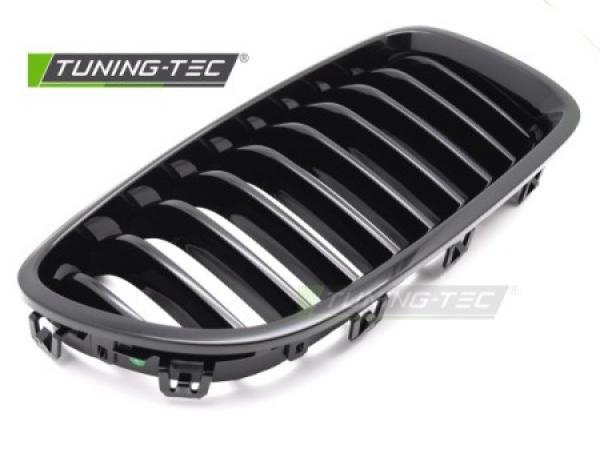 Upgrade Sportgrill Nieren für BMW 5er F10/F11 Limousine/Touring 10-16 Hochglanz schwarz