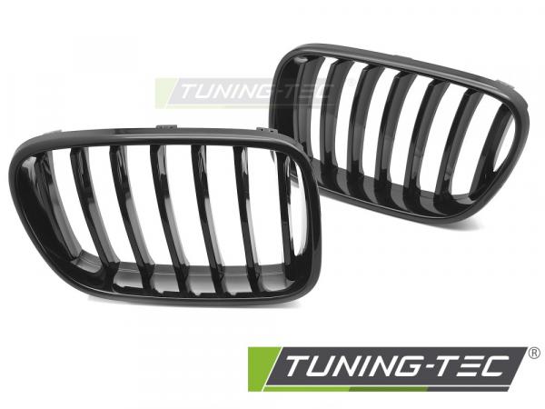 Upgrade Sportgrill Nieren für BMW X3 F25 10-14 Hochglanz schwarz