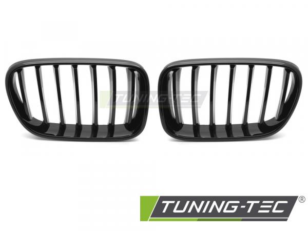 Upgrade Sportgrill Nieren für BMW X3 F25 10-14 Hochglanz schwarz
