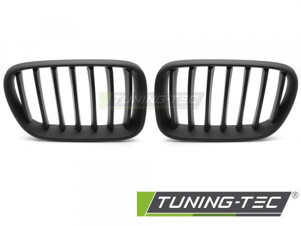 Upgrade Sportgrill Nieren für BMW X3 F25 10-14 Matt schwarz