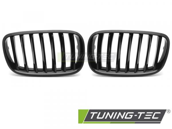 Upgrade Sportgrill Nieren für BMW X5 E70 / X6 E71 08-14 Hochglanz schwarz