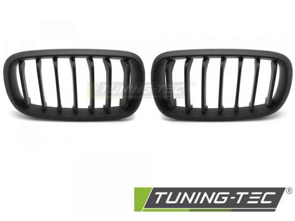 Upgrade Sportgrill Nieren für BMW X5 F15 / X6 F16 14-19 Matt schwarz