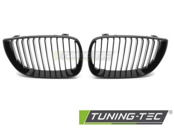 Upgrade Sportgrill / Kühlergrill Nieren für BMW 1er E87 04-07 Hochglanz schwarz