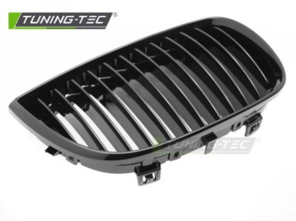 Upgrade Sportgrill / Kühlergrill Nieren für BMW 1er E87 04-07 Hochglanz schwarz