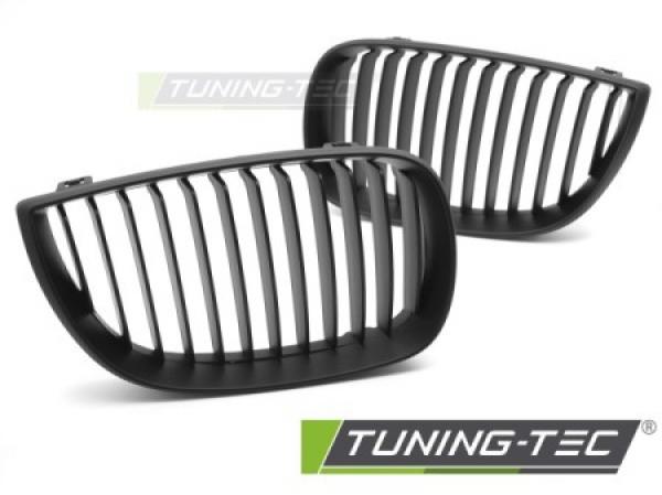 Upgrade Sportgrill / Kühlergrill Nieren für BMW 1er E87 04-07 Matt schwarz