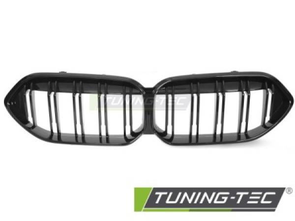 Upgrade Doppelsteg Design Sportgrill Nieren für BMW 2er F44 Grand Coupe 19-24 Hochglanz schwarz
