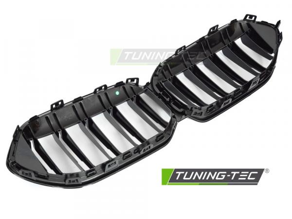 Upgrade Doppelsteg Design Sportgrill Nieren für BMW 2er F44 Grand Coupe 19-24 Hochglanz schwarz