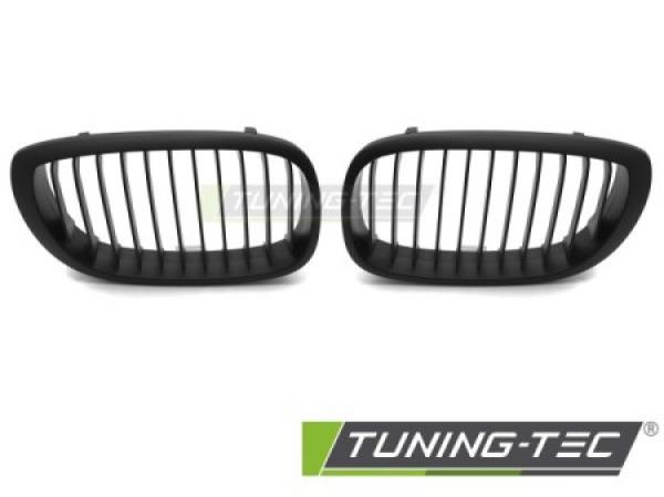 Upgrade Sportgrill Nieren für BMW 3er E46 Facelift Limousine/Touring 01-05 Matt schwarz