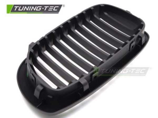 Upgrade Sportgrill Nieren für BMW 3er E46 Facelift Limousine/Touring 01-05 Matt schwarz