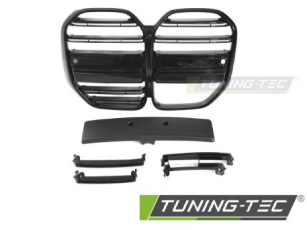 Upgrade Design Sportgrill / Frontgrill Nieren für BMW 4er G22 / G23 Coupe / Cabrio 20+ Hochglanz schwarz