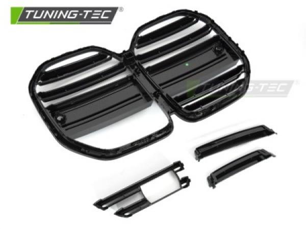 Upgrade Design Sportgrill / Frontgrill Nieren für BMW 4er G22 / G23 Coupe / Cabrio 20+ Hochglanz schwarz