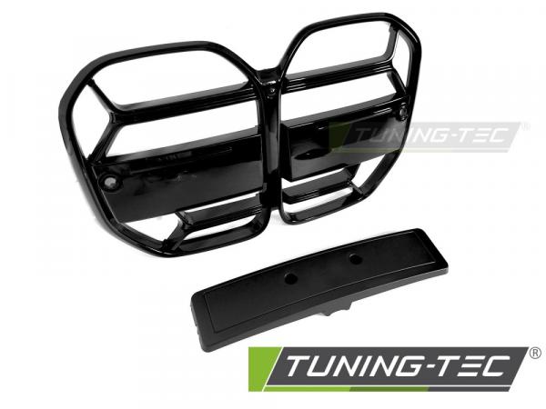 Upgrade+ Design Sportgrill / Frontgrill Nieren für BMW 4er G22 / G23 Coupe / Cabrio 20+ Hochglanz schwarz